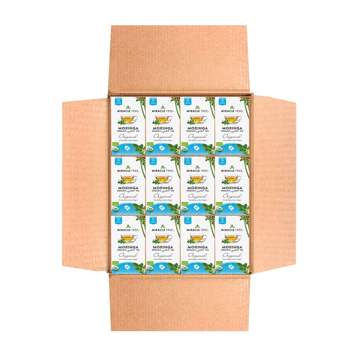 Organic Moringa Tea - Original - Caffeine-Free Herbal Tea-7